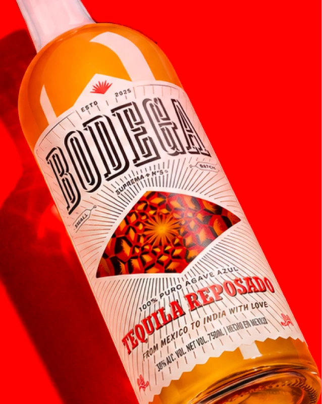 Bodega Tequila Reposado bottle
